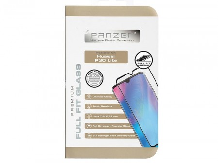 PANZER PREMIUM FULL FIT HUAWEI P30 LITE SKJERMBESKYTTER